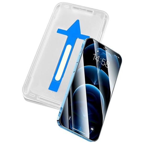 아이폰7 간편 부착 강화 유리 원터치 보호 필름 PF033