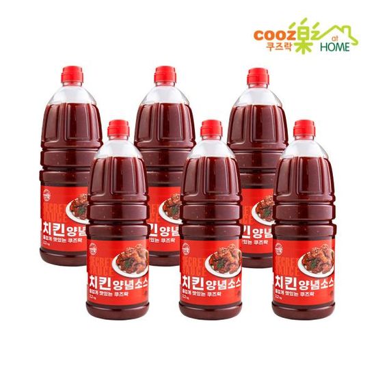 쿠즈락 치킨 양념소스(PET) 2.2Kg 6통