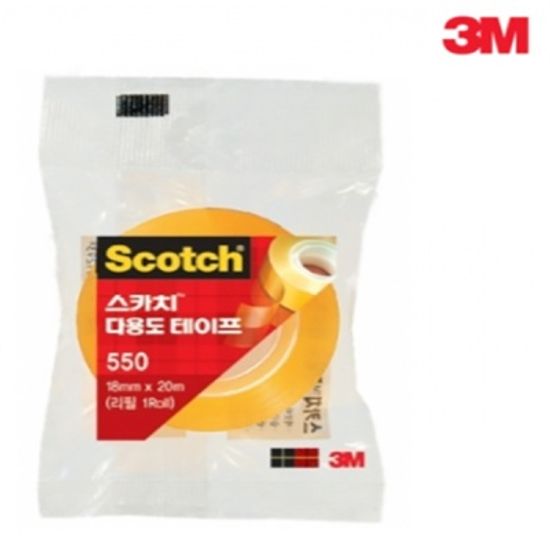 3M 스카치™ 다용도 테이프 리필 550R