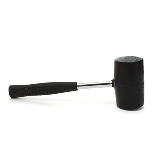 500g 쇠 손잡이 고무망치/DIY 목공예 수공예 작업공구