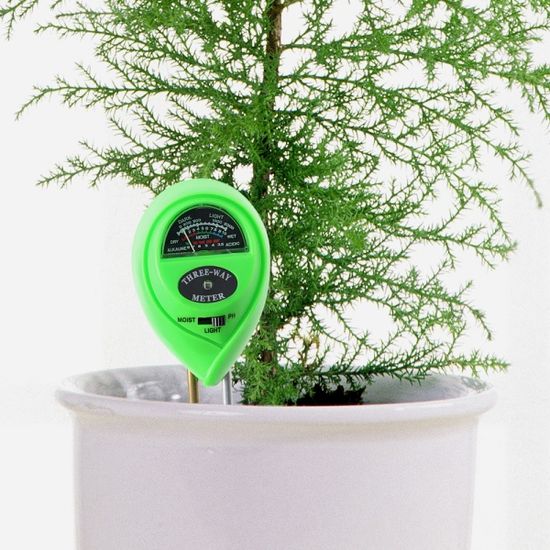 가드너 3in1 토양 수분측정기 무동력 산도측정기