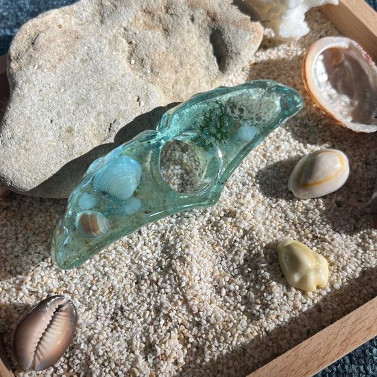 [무료배송] 고래꼬리 독서링 - 반짝이는 모래해변 