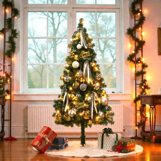 [도토로]150cm 실비아 스카치 트리 풀세트(전구포함)