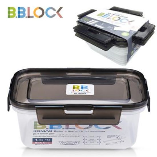 밀폐용기 직3호 1.3L 그레이 3P세트 냉장고 반찬통