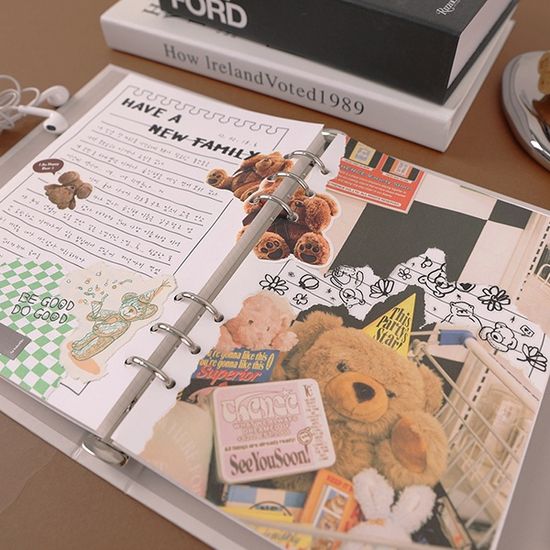 [A5] 끄적끄적 6공 다이어리 리필 속지