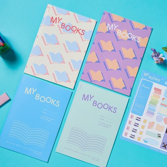 키즈바인더 초등 저학년고학년 독서기록장 스티커세트