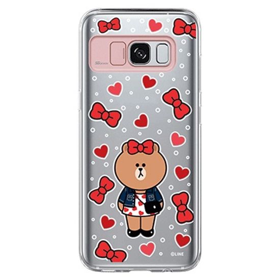 Galaxy S8/S8plus LINE FRIENDS CHOCO RIBBON