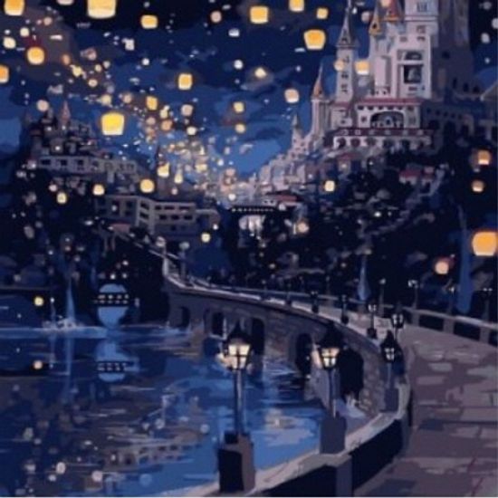 [피포페인팅]GX5243 Night festival size 40*50cm