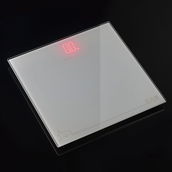 카스(CAS) 화이트백라이트 디지털 체중계 HE-100