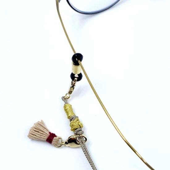 매듭볼 안경걸이(마스크걸이,목걸이, 마스크장식)