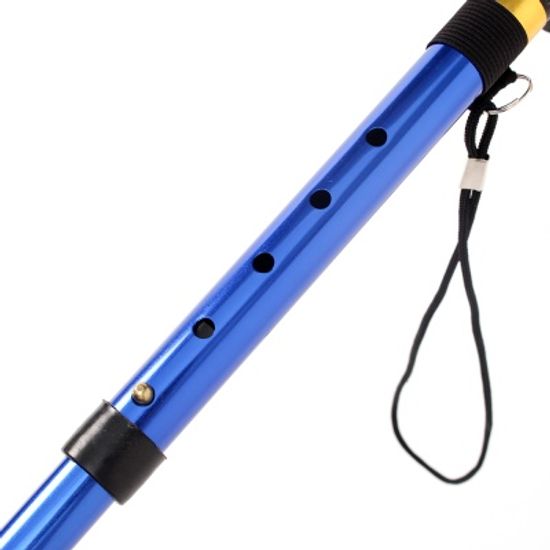 탑워크 길이조절 노인지팡이 보행 실버지팡이 블루