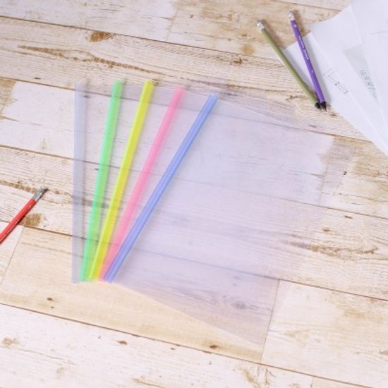 쫄대 클리어파일 10p 세트 A4 쫄대파일