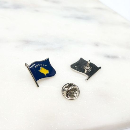 세계각국의 휘날리는 국기 뺏지-코소보공화국