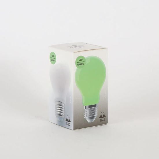 일광 8W 인테리어 장식전구 LED a60 색전구 green