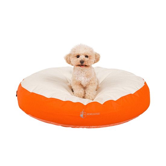 [뉴캐슬] 코지네스트 반려동물 쿠션 (화이트오렌지)
