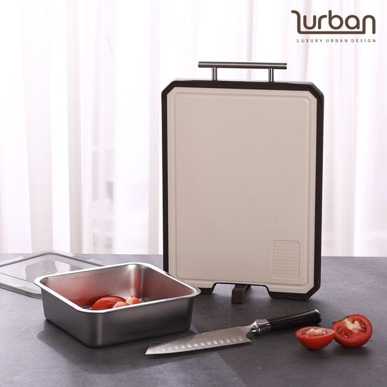 쉬젤 러반 다용도 스테인레스 양면도마-L / XL