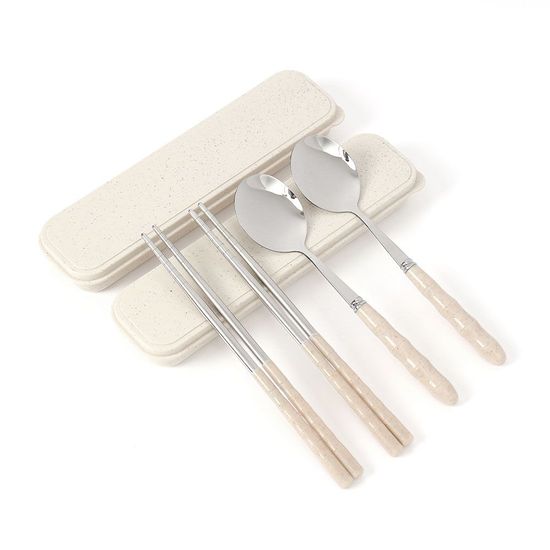 휴대용 스텐 수저 세트 숟가락 젓가락(WFHXKDJ)