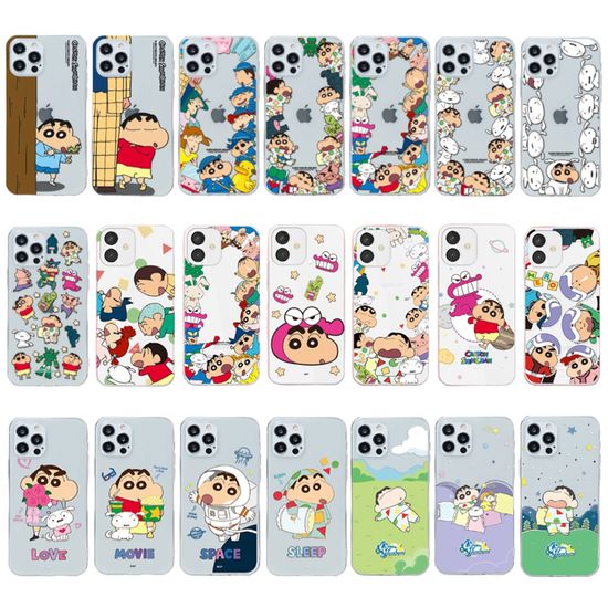 잼폰2 키즈폰 AT-M130S/K 짱구는 못말려 투명 케이스