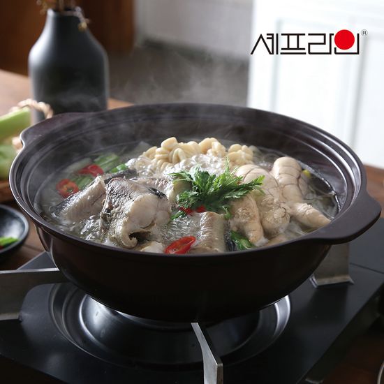 [셰프라인] 국내산 5중 세라믹 IH 뚝배기 2종세트