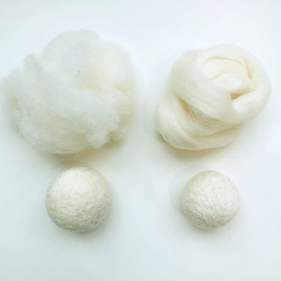 양모펠트 베이스울 50g 형태윤곽만들기 58수 60수