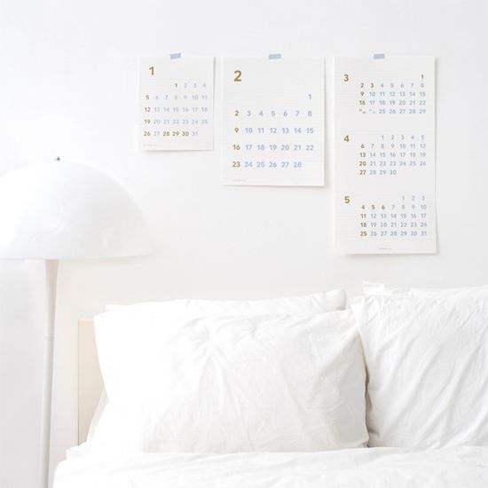 3개월 플랜 월 캘린더 롱 2025년