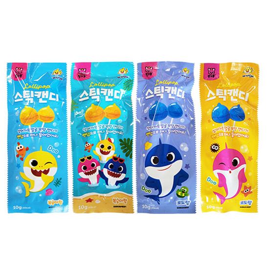 핑크퐁 아기상어 스틱 캔디 사탕 10g X 30개
