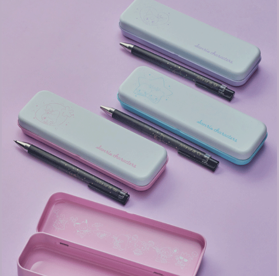 [한정판]PILOT 쥬스업 산리오 틴케이스 세트_3종택