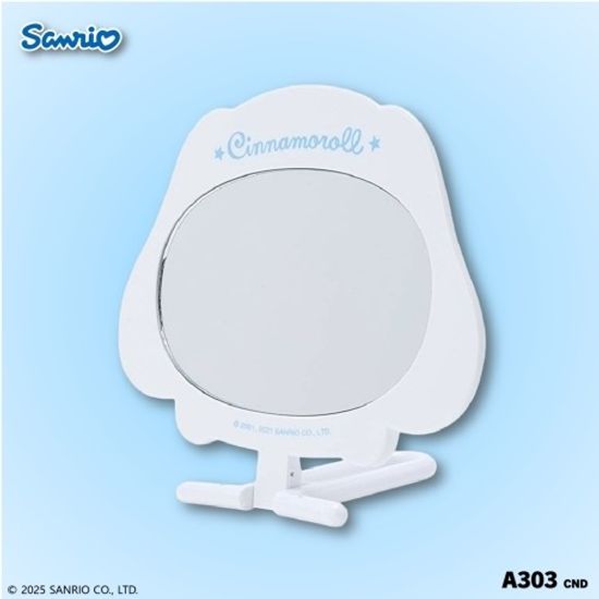 [Sanrio]페이스형 스탠드 핸드미러(시나모롤)/A303CND