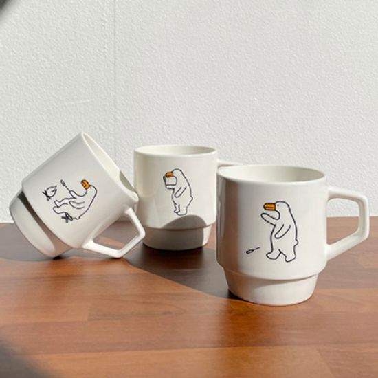 빌리베일 무빙 캠핑 스태킹 머그컵