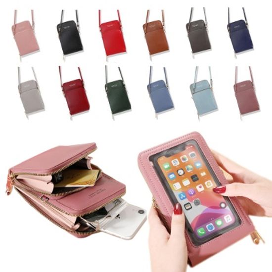 카드 지갑 터치 스크린 수납 스마트 크로스백 가방