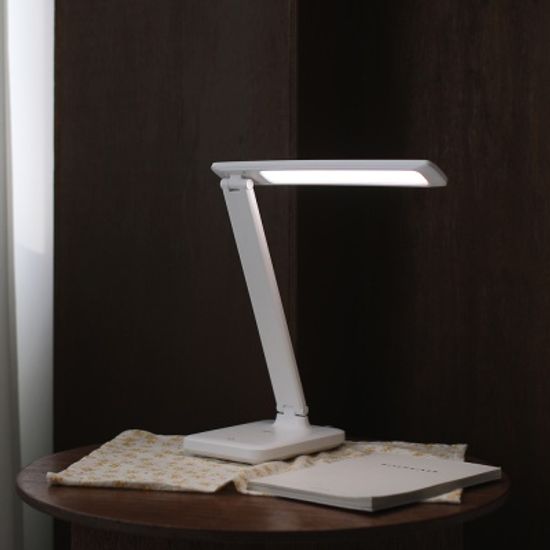 [무아스] 시력보호 3색 LED스탠드 터치조작 독서실