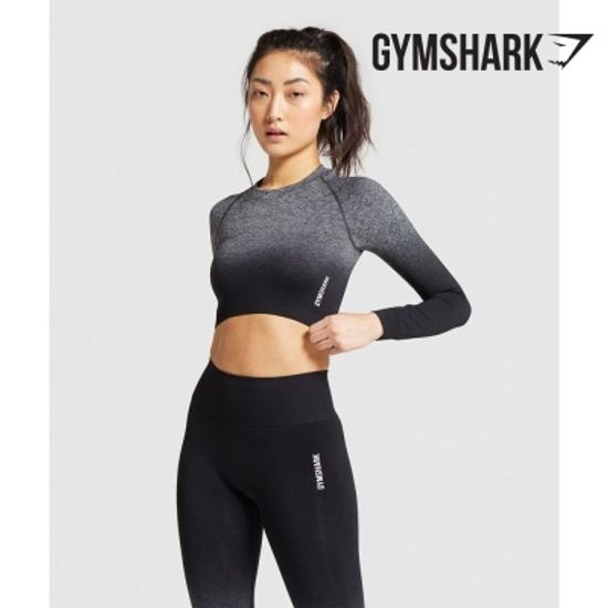 짐샤크 아답트 옴브레 심리스 크롭티셔츠 (GLCT4121)