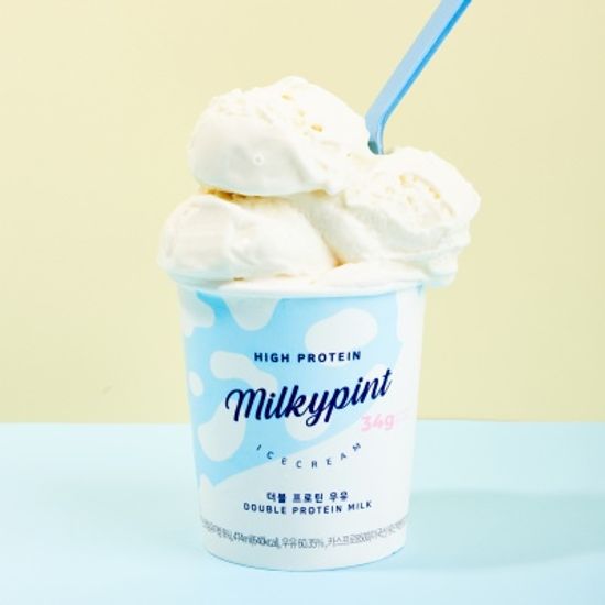 밀키파인트 더블 프로틴 우유 474ml 8개입