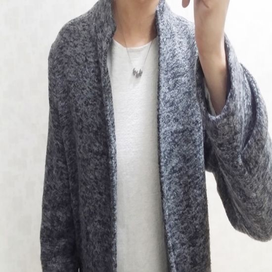 염주 불교 은목걸이 925실버 독특한 체인 소원