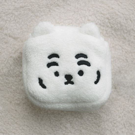 뚱랑이 뽀글 사각 파우치 2종
