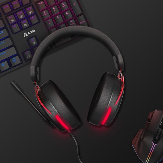 에이투 GH3 가상 7.1채널 프리미엄 유선게이밍 헤드폰