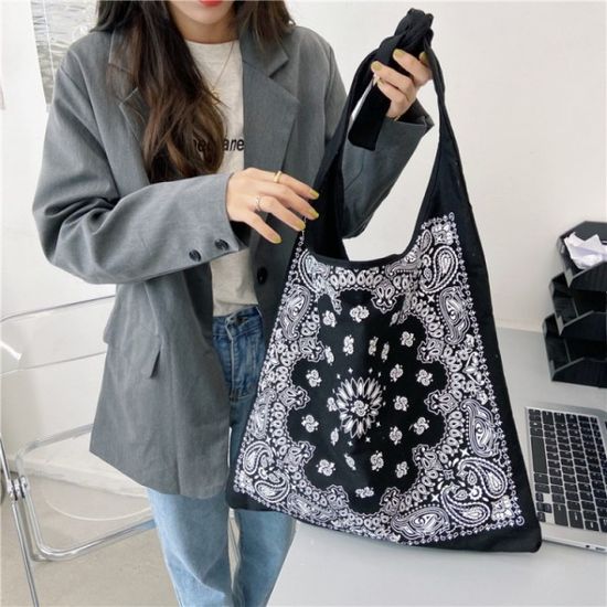 에스닉 숄더백 여성 스트링 매듭백