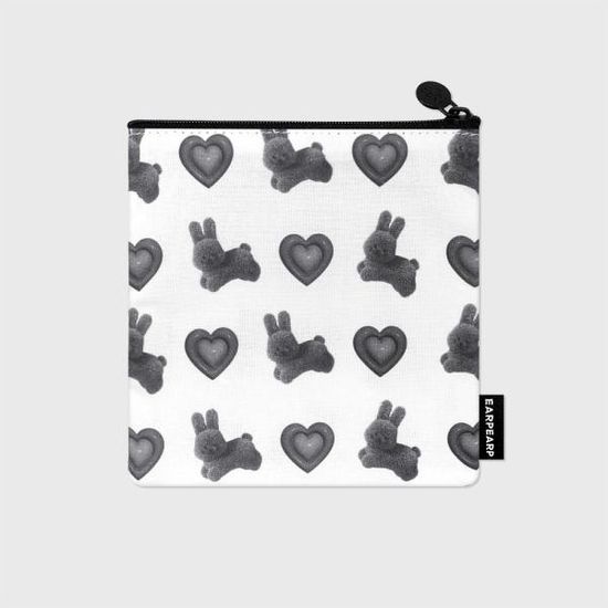 HOPPING BLACK POPO-WHITE(파우치)