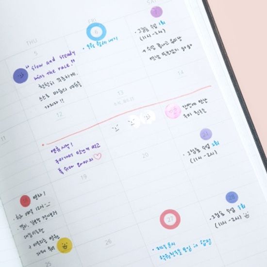 다정한스티커_원형