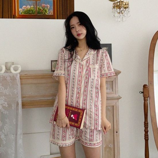 하이디 여름 순면 잠옷 파자마 홈웨어