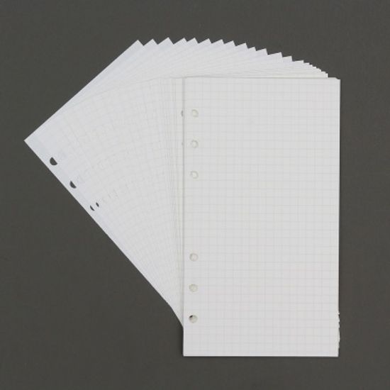 스토리 6공 다이어리속지 / 모눈 A6 다이어리리필