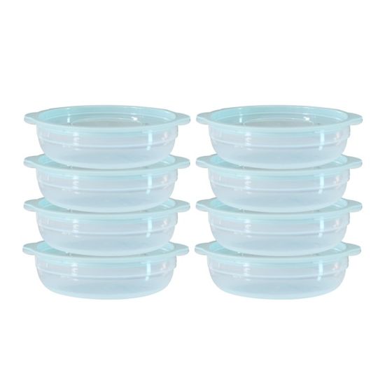 보노쿡 밀폐용기 450ml x 8P 집밥소분 냉동밥