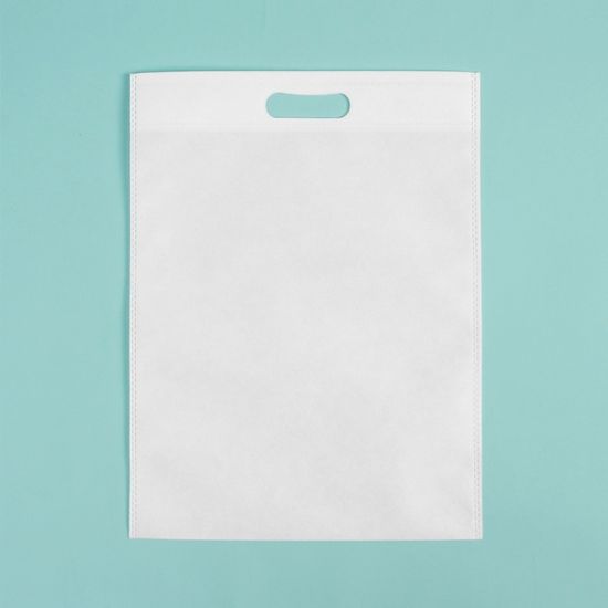 컬러 부직포 가방 10p(35x45cm) (화이트) 부직포백