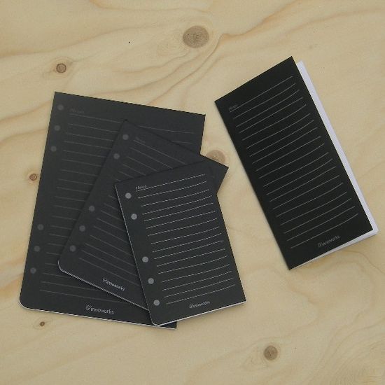 [innoworks] 이노웍스 플래너/다이어리 리필용 기능성 속지-메모 노트/맥시.미디.미니.포켓 선택