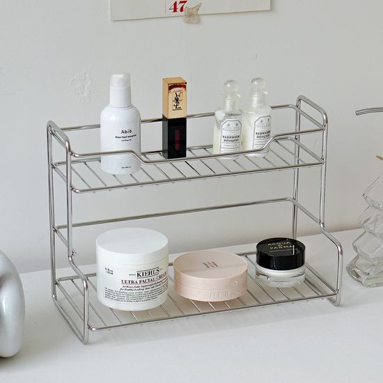 스텐 2단 미니 다용도 선반