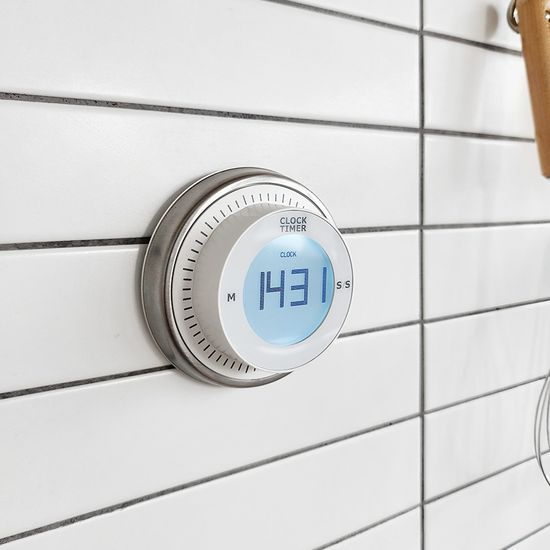 노바 디지털 아날로그 휠 타이머 시계 ML287 스톱워치