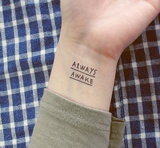 FAKE TATTOOS_MESSAGE (타투)