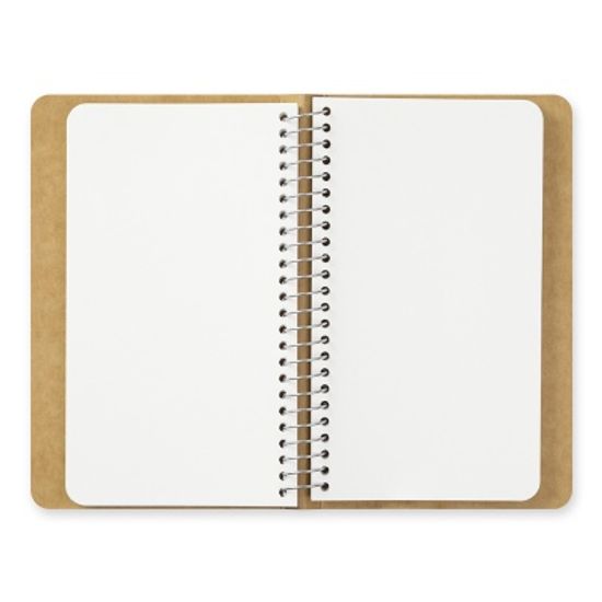 SPIRAL RING NOTEBOOK (A6 slim) MD White