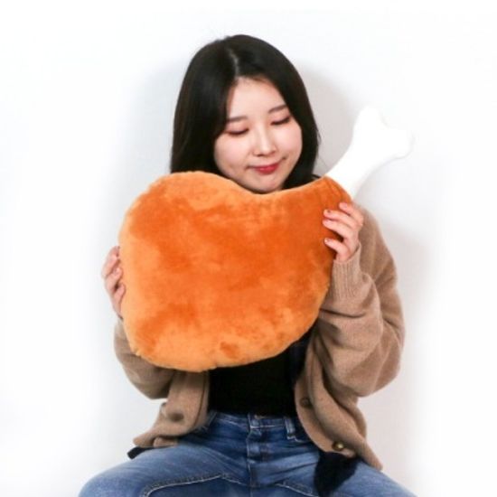 갓샵 55cm 대형 닭다리쿠션 치킨인형 닭다리인형