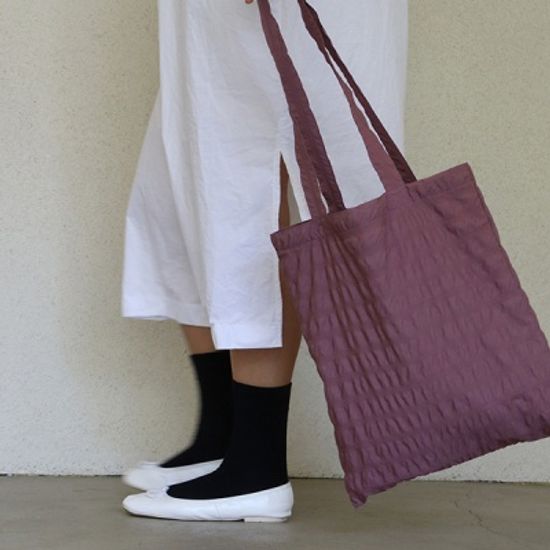 웨이브 에코백 WAVE ECO BAG (MARSALA)